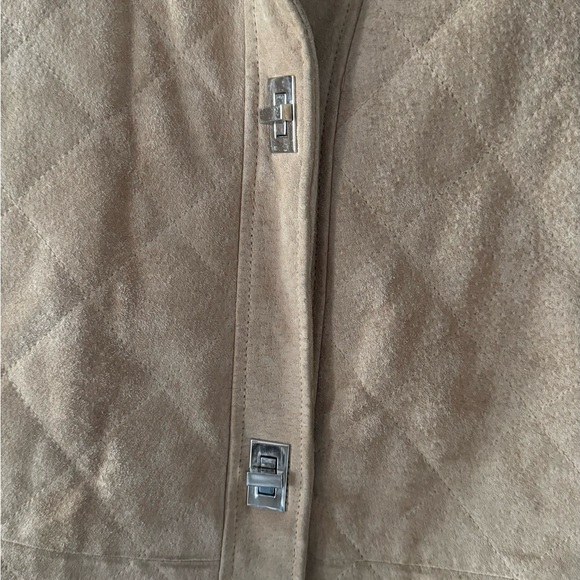 100% genuine suede tan jacket - Picture 3 of 4